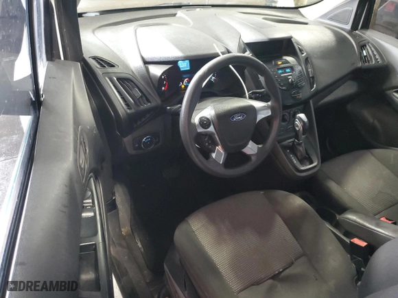 2018 Ford Transit Connect Van XL with VIN NM0LS7E77J1348151, listed as a Copart auction lot 47946565 with 163,945 mi miles and Salvage Title. Bid and sale history available at carsss.com. Image 8.