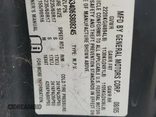 2006 Saturn VUE with VIN 5GZCZ53406S808245, listed as a Copart auction lot 52963385 with 199,022 mi miles and Salvage Title. Bid and sale history available at DreamBid. Image 13.