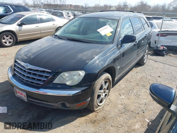 2007 Chrysler Pacifica Touring with VIN 2A8GM68X57R179555, listed as a IAAI auction lot 41795961 with 1 mi miles. Bid and sale history available at carsss.com. Image 2.