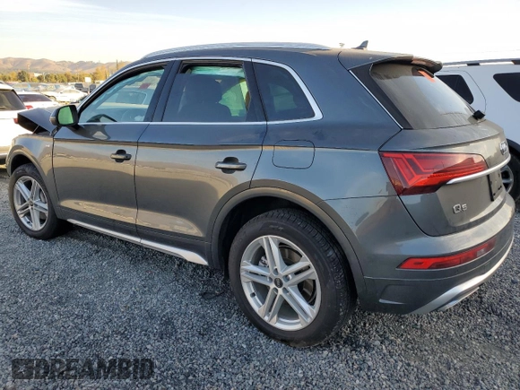 2024 Audi Q5 S line Premium with VIN WA1G2AFY8R2007477, listed as a Copart auction lot 80904314 with Not provided miles and Salvage title. Bid and sale history available at DreamBid. Image 2.