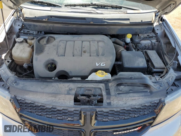 2019 Dodge Journey Crossroad z VIN 3C4PDCGG1KT797517, wystawiony jako Copart lot #54095955 z przebiegiem 40 186 mil mil oraz Szkoda całkowita • Salvage title. Historia ofert i sprzedaży dostępna na DreamBid. Obrazek 11.