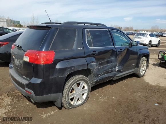 2012 GMC Terrain SLE-2 with VIN 2GKFLTE54C6184429, listed as a Copart auction lot 50014615 with 150,463 mi miles and Salvage Title. Bid and sale history available at carsss.com. Image 3.