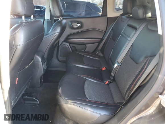 2019 Jeep Compass Trailhawk with VIN 3C4NJDDB5KT775860, listed as a Copart auction lot 48113695 with 76,091 mi miles and Salvage Title. Bid and sale history available at DreamBid. Image 11.