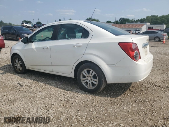 2015 Chevrolet Sonic LT z VIN 1G1JC5SH8F4120862, wystawiony jako Copart lot #60685265 z przebiegiem 163 346 mil mil oraz Czysty tytuł • Clean title. Historia ofert i sprzedaży dostępna na DreamBid. Obrazek 2.