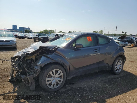 2019 Toyota C-HR XLE with VIN JTNKHMBX7K1035257, listed as a Copart auction lot 68120354 with Not Provided miles and Salvage Title. Bid and sale history available at DreamBid. Image 1.