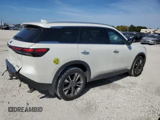 2024 Infiniti QX60 Luxe с VIN 5N1DL1FS5RC347337, выставлен на аукционе Copart как лот 43068905 с пробегом 6 250 миль миль и Списание • Salvage title. История ставок и продаж доступна на DreamBid. Изображение 3.