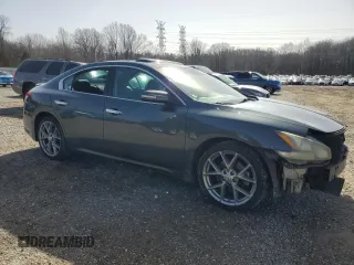 2011 Nissan Maxima SV with VIN 1N4AA5AP7BC844747, listed as a Copart auction lot 43202285 with 186,879 mi miles and Clean title. Bid and sale history available at DreamBid. Image 4.
