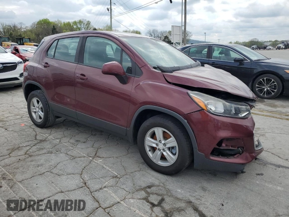 2017 Chevrolet Trax LS with VIN 3GNCJNSB5HL208399, listed as a Copart auction lot 52690765 with 0 mi miles and Clean Title. Bid and sale history available at carsss.com. Image 4.