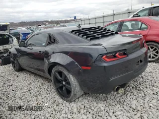 2011 Chevrolet Camaro 2SS with VIN 2G1FK1EJ6B9110919, listed as a Copart auction lot 43157775 with 124,212 mi miles and Salvage Title. Bid and sale history available at DreamBid. Image 2.