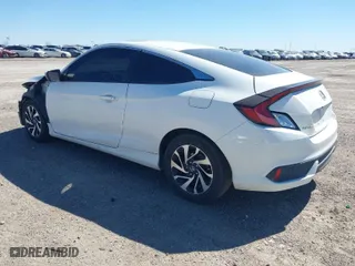2017 Honda Civic Coupe LX-P with VIN 2HGFC4B09HH312624, listed as a IAAI auction lot 41702433 with 115,461 mi miles. Bid and sale history available at carsss.com. Image 3.