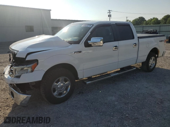 2014 Ford F-150 XL with VIN 1FTFW1EF3EFC97880, listed as a Copart auction lot 64822215 with 105,437 mi miles and Salvage title. Bid and sale history available at DreamBid. Image 1.