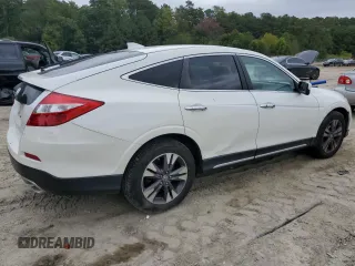 2013 Honda Crosstour EX-L with VIN 5J6TF2H57DL003340, listed as a Copart auction lot 71966094 with 161,396 mi miles and Salvage Title. Bid and sale history available at carsss.com. Image 3.