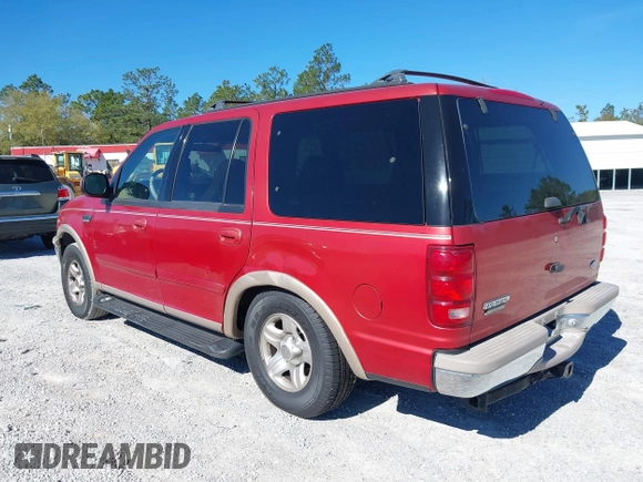 1998 Ford Expedition XLT with VIN 1FMRU17L1WLA47560, listed as a IAAI auction lot 41714605 with 121,523 mi miles. Bid and sale history available at carsss.com. Image 3.