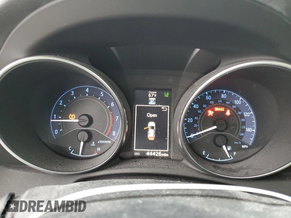 2017 Toyota Corolla iM with VIN JTNKARJE4HJ549349, listed as a Copart auction lot 72534314 with 44,426 mi miles and Salvage Title. Bid and sale history available at carsss.com. Image 9.