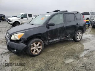 2007 Toyota RAV4 Limited with VIN JTMZK31V076005574, listed as a Copart auction lot 87490524 with 0 mi miles and Salvage Title. Bid and sale history available at carsss.com. Image 1.