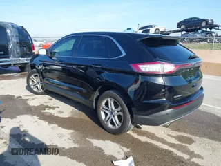 2016 Ford Edge Titanium with VIN 2FMPK3K91GBC66265, listed as a IAAI auction lot 41858592 with 63,621 mi miles. Bid and sale history available at carsss.com. Image 14.