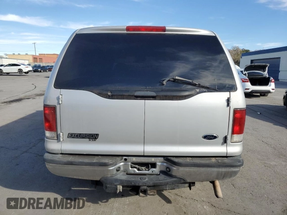 2001 Ford Excursion Special Serv с VIN 1FMNU40L31ED57944, выставлен на аукционе Copart как лот 82063804 с пробегом 212 894 миль миль и Чистый • Clean title. История ставок и продаж доступна на DreamBid. Изображение 6.