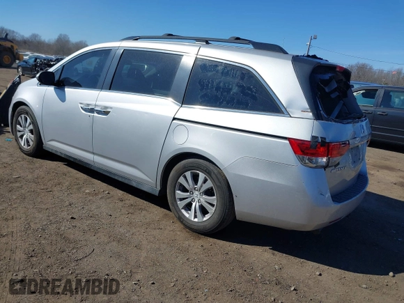 2014 Honda Odyssey EX with VIN 5FNRL5H40EB030000, listed as a IAAI auction lot 41698771 with 190,169 mi miles and . Bid and sale history available at carsss.com. Image 3.