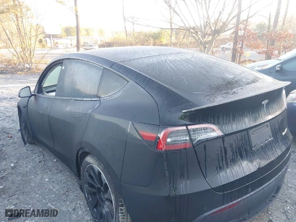 2022 Tesla Model Y Performance with VIN 7SAYGDEF3NF397671, listed as a IAAI auction lot 41459991 with NaN miles. Bid and sale history available at carsss.com. Image 13.
