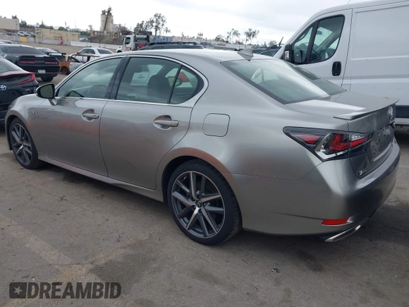 2016 Lexus GS 350 with VIN JTHBZ1BL6GA001569, listed as a IAAI auction lot 41809414 with 46,798 mi miles. Bid and sale history available at carsss.com. Image 3.