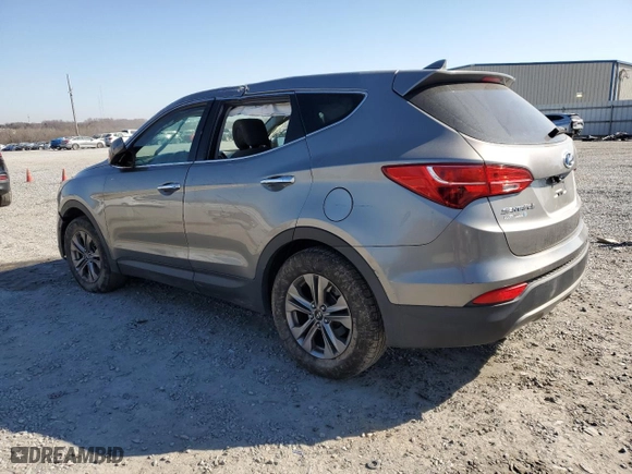 2015 Hyundai Santa Fe Sport with VIN 5XYZT3LB3FG297314, listed as a Copart auction lot 46344405 with 172,502 mi miles and Salvage Title. Bid and sale history available at carsss.com. Image 2.