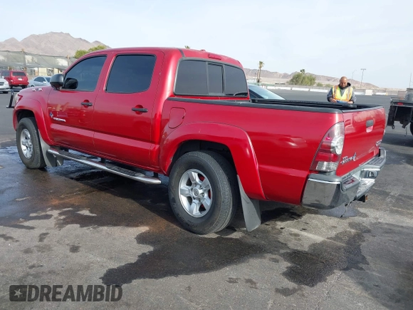 2010 Toyota Tacoma PreRunner with VIN 5TEJU4GN7AZ682751, listed as a IAAI auction lot 41072374 with 202,042 mi miles and . Bid and sale history available at DreamBid. Image 3.
