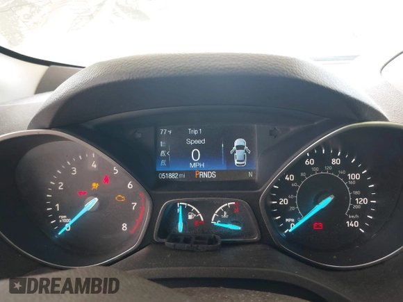 2019 Ford Escape S with VIN 1FMCU0F76KUB06496, listed as a IAAI auction lot 42647991 with 51,882 mi miles and . Bid and sale history available at DreamBid. Image 7.