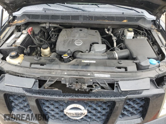 2011 Nissan Armada SV with VIN 5N1BA0ND6BN606602, listed as a Copart auction lot 50801765 with 198,994 mi miles and Salvage Title. Bid and sale history available at DreamBid. Image 12.