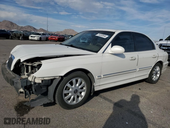 2004 Hyundai Sonata GLS with VIN KMHWF35H64A073703, listed as a Copart auction lot 74333504 with 105,034 mi miles and Salvage Title. Bid and sale history available at carsss.com. Image 1.