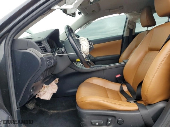 2011 Lexus CT 200h with VIN JTHKD5BH3B2004045, listed as a Copart auction lot 51083395 with 155,267 mi miles and Salvage Title. Bid and sale history available at carsss.com. Image 7.