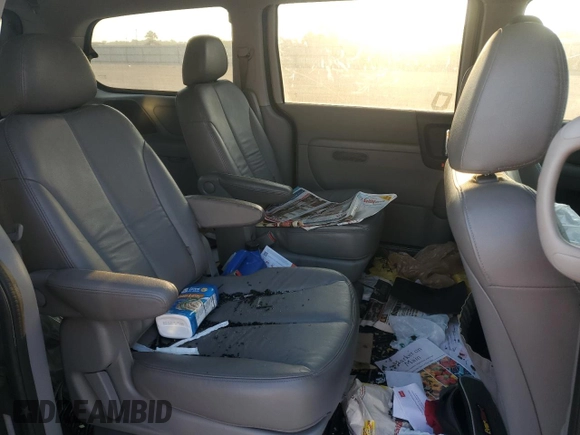 2011 Kia Sedona EX with VIN KNDMH4C73B6387198, listed as a Copart auction lot 74748064 with 172,437 mi miles and Salvage Title. Bid and sale history available at carsss.com. Image 11.