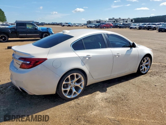 2015 Buick Regal GS with VIN 2G4GT5GX3F9226484, listed as a Copart auction lot 62292075 with 136,207 mi miles and Clean title. Bid and sale history available at DreamBid. Image 3.