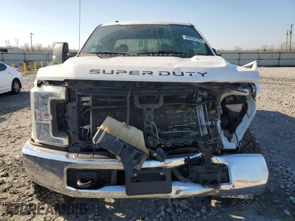 2019 Ford F-250 XL with VIN 1FT7W2BT7KEC40619, listed as a Copart auction lot 48854175 with 134,401 mi miles and Salvage title. Bid and sale history available at DreamBid. Image 5.