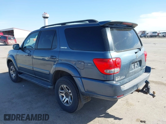 2007 Toyota Sequoia Limited with VIN 5TDBT48A97S279217, listed as a IAAI auction lot 41800633 with 264,945 mi miles and . Bid and sale history available at DreamBid. Image 18.