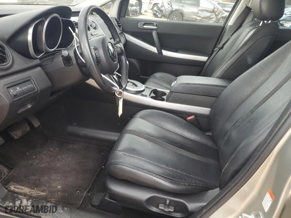 2008 Mazda CX-7 Sport with VIN JM3ER293880174289, listed as a Copart auction lot 43684655 with 107,612 mi miles and Salvage Title. Bid and sale history available at carsss.com. Image 7.