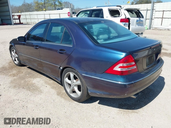 2005 Mercedes-Benz C 230 Kompressor with VIN WDBRF40J45F686777, listed as a IAAI auction lot 41675146 with Not Provided miles and . Bid and sale history available at DreamBid. Image 3.