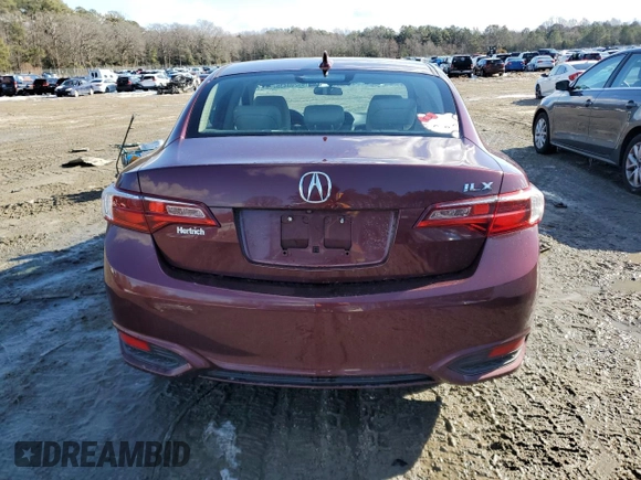 2016 Acura ILX with VIN 19UDE2F38GA017439, listed as a Copart auction lot 89203435 with 125,010 mi miles and Salvage Title. Bid and sale history available at carsss.com. Image 6.