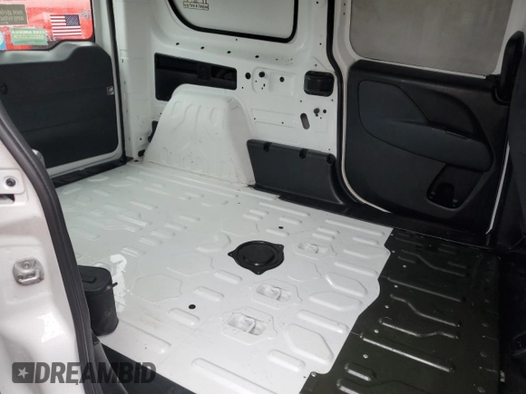 2020 Ram ProMaster City Cargo Tradesman with VIN ZFBHRFAB8L6S38758, listed as a Copart auction lot 74528554 with Not Provided miles and Non Repairable. Bid and sale history available at DreamBid. Image 11.