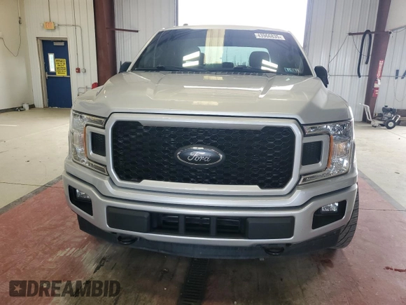 2018 Ford F-150 XL with VIN 1FTEW1EP9JFA75844, listed as a Copart auction lot 43966835 with 133,839 mi miles and Salvage title. Bid and sale history available at DreamBid. Image 5.