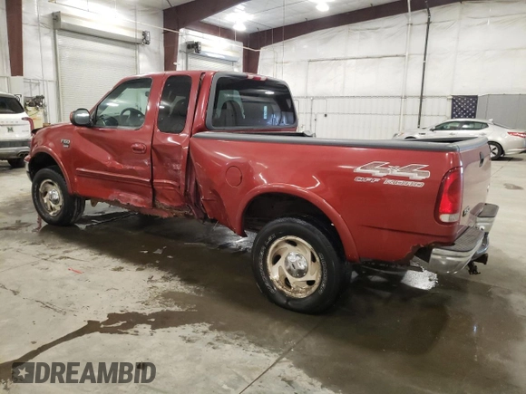 1999 Ford F-150 XL with VIN 1FTRX18LXXNC09573, listed as a Copart auction lot 45971425 with 0 mi miles and Salvage Title. Bid and sale history available at carsss.com. Image 2.
