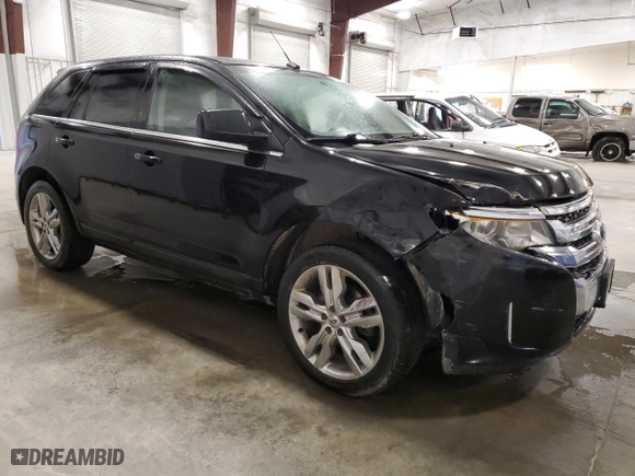 2011 Ford Edge Limited with VIN 2FMDK4KC6BBA34452, listed as a Copart auction lot 52942385 with 231,218 mi miles and Salvage Title. Bid and sale history available at carsss.com. Image 4.