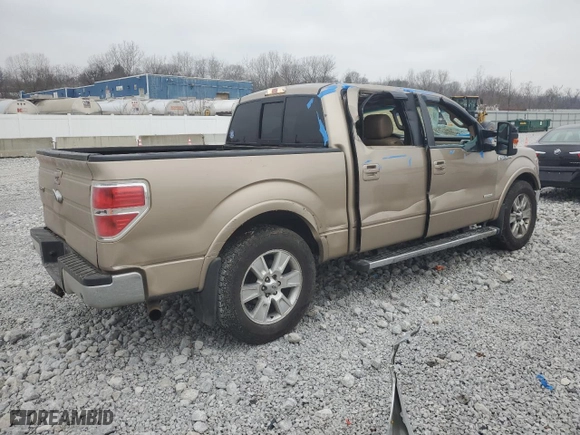 2013 Ford F-150 XL with VIN 1FTFW1CT9DFC48108, listed as a Copart auction lot 45103845 with 206,046 mi miles and Salvage Title. Bid and sale history available at carsss.com. Image 3.