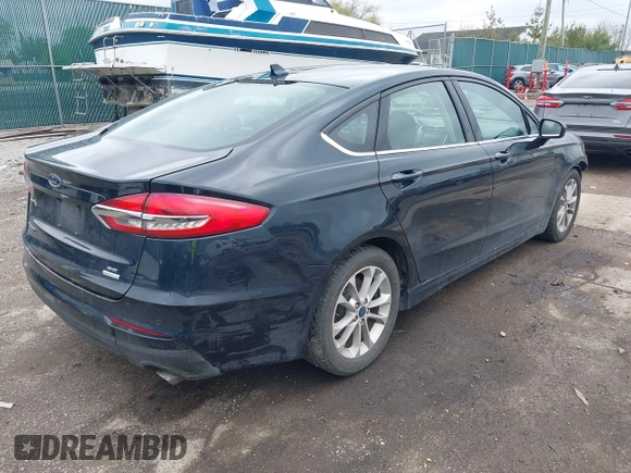 2020 Ford Fusion SE with VIN 3FA6P0HD7LR110180, listed as a IAAI auction lot 42180826 with 151,934 mi miles and . Bid and sale history available at DreamBid. Image 4.