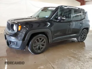 2018 Jeep Renegade Altitude with VIN ZACCJABB1JPH43826, listed as a Copart auction lot 54524815 with 70,638 mi miles and Clean Title. Bid and sale history available at DreamBid. Image 1.
