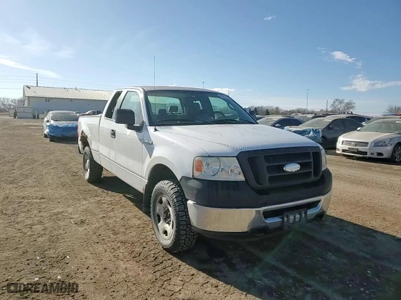 2008 Ford F-150 STX with VIN 1FTRX14W18FA78786, listed as a Copart auction lot 43817485 with 122,457 mi miles and Salvage Title. Bid and sale history available at carsss.com. Image 11.