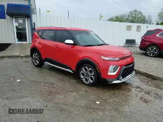 2021 Kia Soul S with VIN KNDJ23AU2M7142171, listed as a Copart auction lot 54244195 with 22,803 mi miles and Salvage Title. Bid and sale history available at DreamBid. Image 13.
