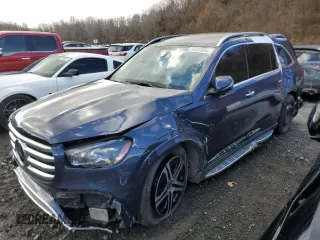 2024 Mercedes-Benz GLS 580 z VIN 4JGFF8FE0RB065082, wystawiony jako Copart lot #80127244 z przebiegiem 26 705 mil mil oraz Tytuł czysty. Historia ofert i sprzedaży dostępna na DreamBid. Obrazek 1.