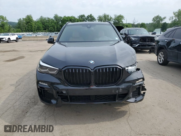 2021 BMW X5 xDrive40i z VIN 5UXCR6C05M9E78676, wystawiony jako Copart lot #60026475 z przebiegiem 50 772 mil mil oraz Szkoda całkowita • Salvage title. Historia ofert i sprzedaży dostępna na DreamBid. Obrazek 5.