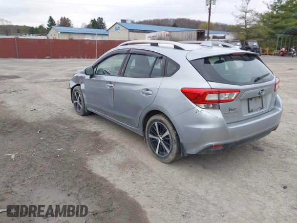 2019 Subaru Impreza Premium z VIN 4S3GTAD68K3761337, wystawiony jako IAAI lot #41921224 z przebiegiem 85 223 mil mil oraz . Historia ofert i sprzedaży dostępna na DreamBid. Obrazek 3.
