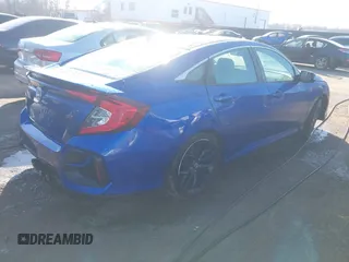 2020 Honda Civic Si with VIN 2HGFC1E54LH704828, listed as a IAAI auction lot 41300541 with 89,992 mi miles and . Bid and sale history available at DreamBid. Image 4.